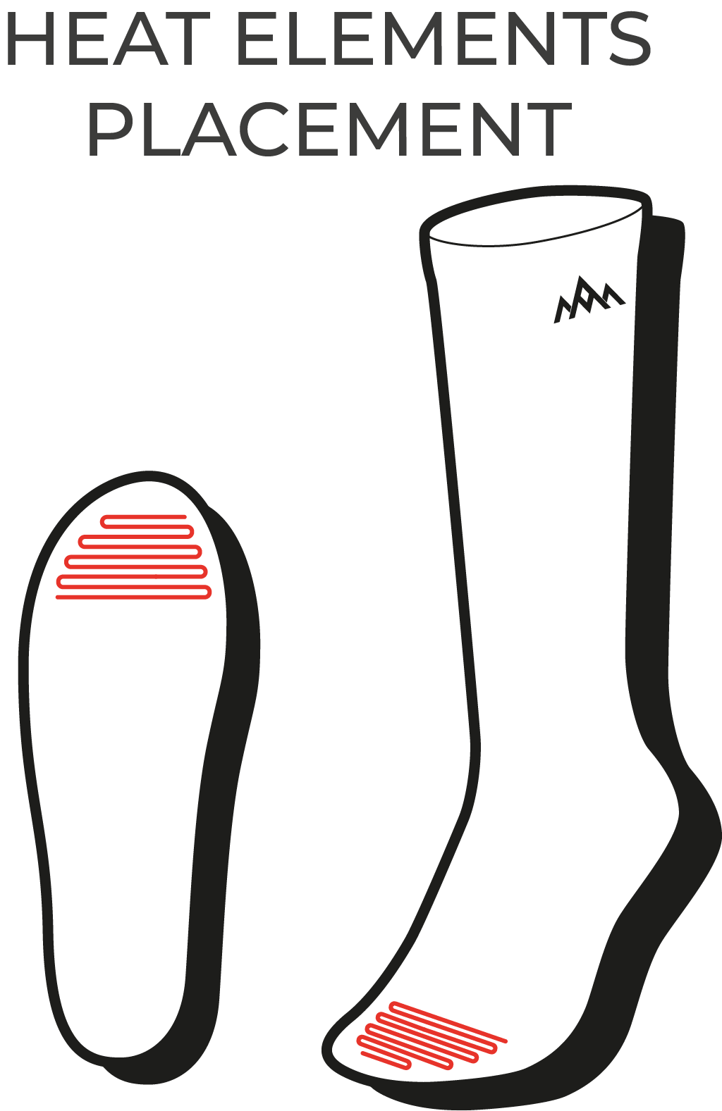HeatX Heated Technical Socks w/batt