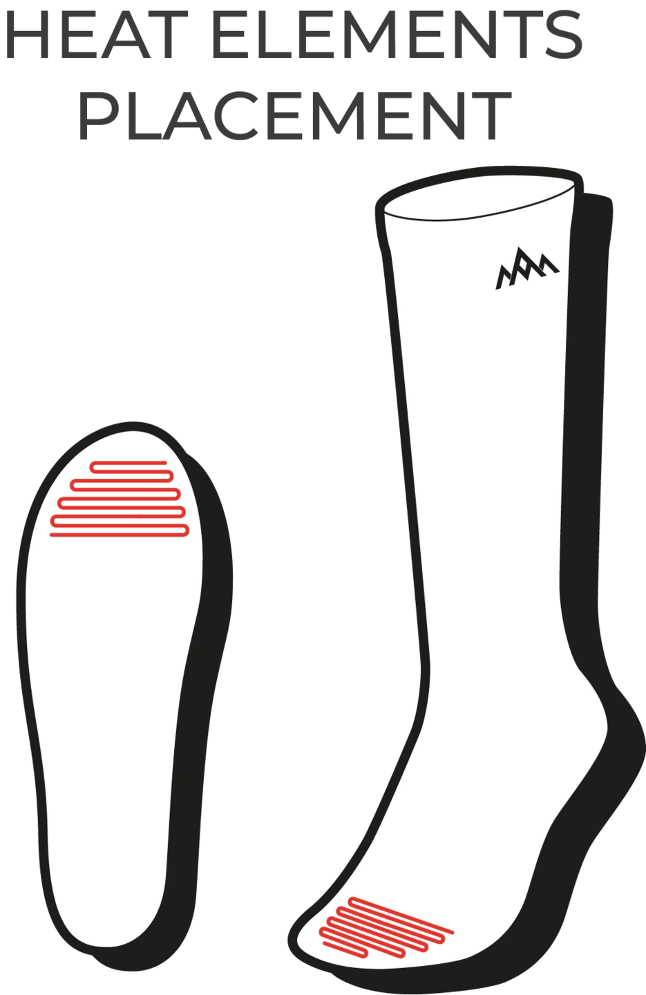 HeatX Heated Everyday Socks