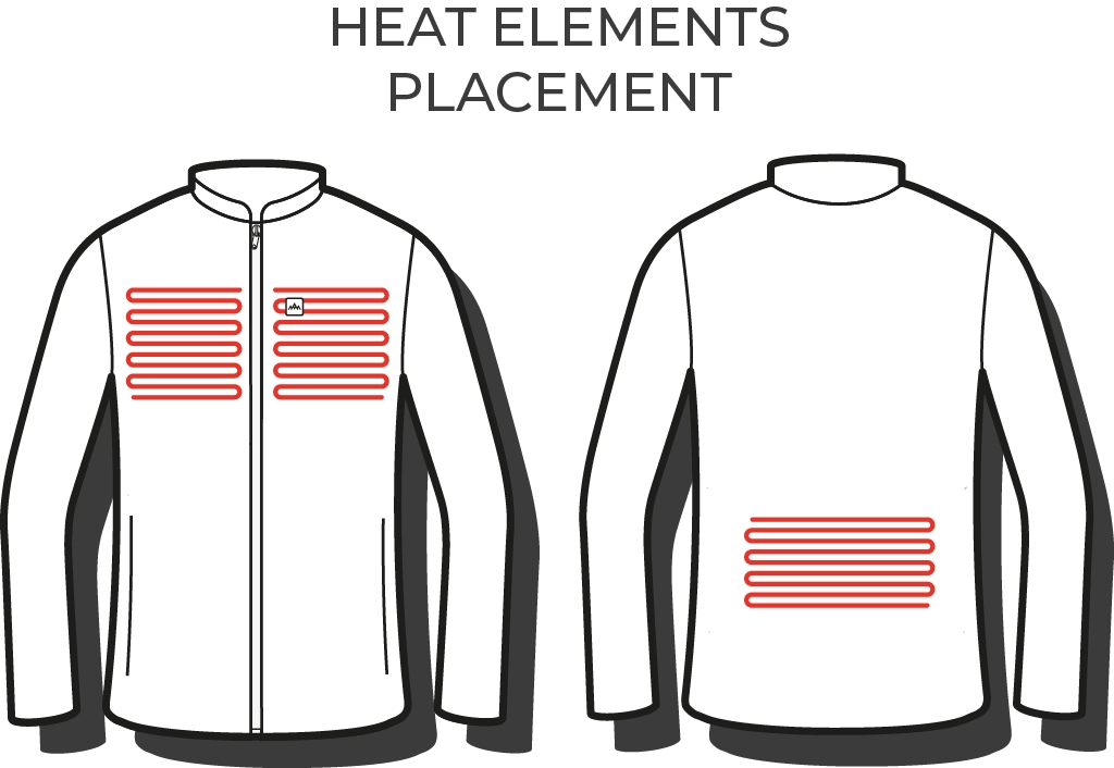 Heatx Heated Fleece Sweater Mens