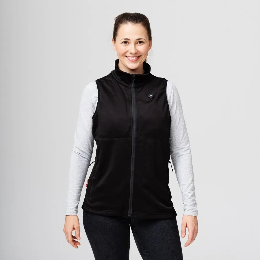 HeatX Heated Fleece Vest Womens