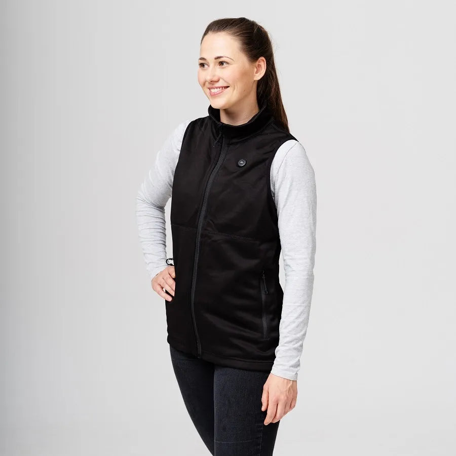HeatX Heated Fleece Vest Womens